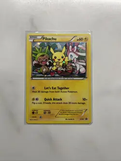 Pikachu XY95 Holo XY Promo LP Pokemon Card - Image 1