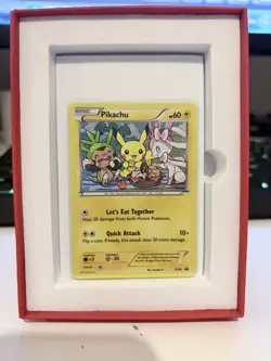 Pikachu XY95 - XY Black Star Promo Holo Card Pokemon - LP - Image 1