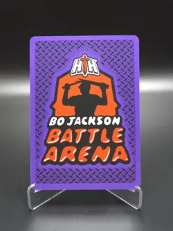 Plan Ahead 2025 Bo Jackson Battle Arena Alpha Update Play Card SSP #PL-11 - Image 2
