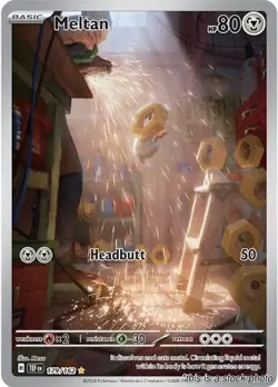 Meltan - 179/162 Illustration Rare [SV05: Temporal Forces - 179/162] - Image 1