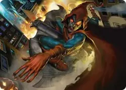 Hobgoblin, Mantled Marauder Art Card, Magic the Gathering Spider-Man, 15 - Image 1
