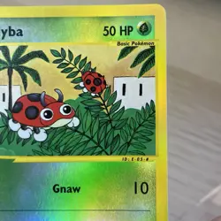 Ledyba 73/144 Reverse Holo NM Pokemon Card Skyridge Set E Series - Image 4