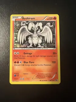 Pokemon TCG Reshiram 28/113 Legendary Treasures 2013 Holo Rare Nm/Lp - Image 1