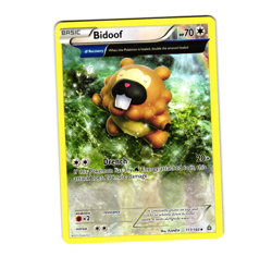Pokemon Bidoof (Alpha) 117/160 XY - Primal Clash Uncommon NM - Image 1