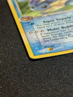 Vaporeon Cosmos Holo Pokemon Unseen Forces EX Unseen Forces - 19/115 - Image 2