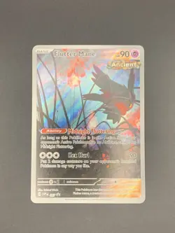 Pokemon TCG Temporal Forces Flutter Mane 097 Black Star Promo Full Art - Image 1