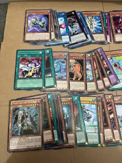 Joblot Bundle Of 100x Mixed Rare ONLY Yugioh Trading Cards - Image 3