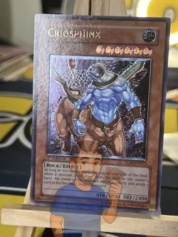 Criosphinx TLM-EN013 Ultimate Rare 1st Edition EURO Near Mint Yugioh - Image 1