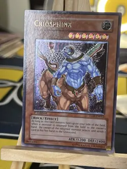 Criosphinx TLM-EN013 Ultimate Rare 1st Edition EURO Near Mint Yugioh - Image 2