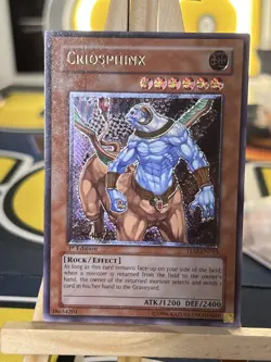Criosphinx TLM-EN013 Ultimate Rare 1st Edition EURO Near Mint Yugioh - Image 3
