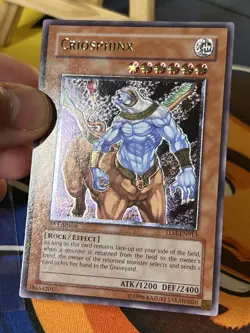 Criosphinx TLM-EN013 Ultimate Rare 1st Edition EURO Near Mint Yugioh - Image 4
