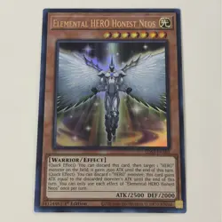 Yugioh Elemental HERO Honest Neos x 3 - 1st Edition Ultra Rare NM - Free Holo A - Image 2