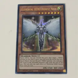Yugioh Elemental HERO Honest Neos x 3 - 1st Edition Ultra Rare NM - Free Holo A - Image 3