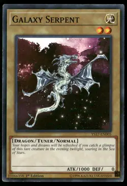 Galaxy Serpent YS17-EN005 Starter Deck: Link Strike Yu-Gi-Oh 1st Edition NM - Image 1