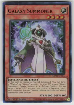 Galaxy Summoner MP24-EN166 Ultra Rare Yu-Gi-Oh 1st Edition NM - Image 1