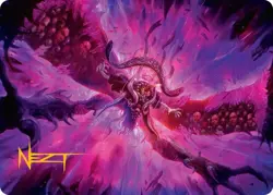 Hades, Sorcerer of Eld Art Card (Gold-Stamped Signature) 12 NM - Image 1