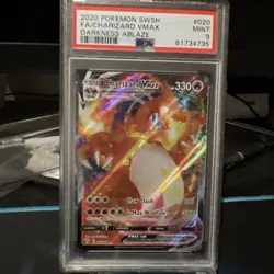 Charizard VMAX | 020/189 | PSA 9 | Darkness Ablaze | Pokemon Card - Image 1
