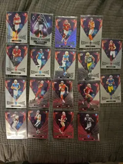 2024 Panini Phoenix Football Rookie Rising Card Lot(18 Card Lot) - Image 1