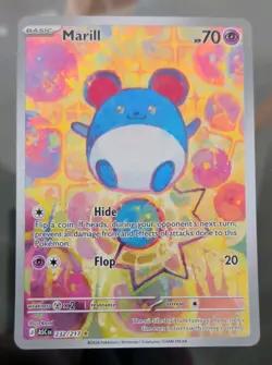 Marill 232/217 Illustration Rare Ascended Heroes Pokemon Near Mint - Image 1
