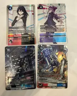 Digimon CGC card lot with 10 Random cards(see pics) - Image 1