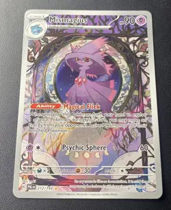 Mismagius 212/193 Sv02 Paldea Evolved Illustration Rare Holo Pokemon Card TCG NM - Image 2