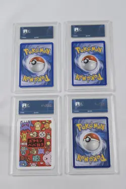 Pokemon Graded Card Bundle x4 | Aura Slabs | Mix Grades | Mint/NM - Image 2