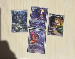 Pokemon Card Bundle (4) Special Illustration Rares - Image 1