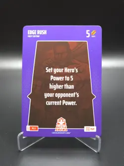 Edge Rush 2025 Bo Jackson Battle Arena Alpha Update Play Card SSP #PL-3 - Image 1