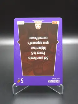 Edge Rush 2025 Bo Jackson Battle Arena Alpha Update Play Card SSP #PL-3 - Image 3
