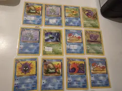 Pokemon TCG Fossil 21 Card Bundle Non Holo Vintage WOTC 1999 - Image 1