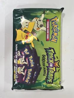 NEW & SEALED 2023 Pokemon 50 Pack, 150 Card Trick or Trade BOOster Bundle RARE! - Image 1