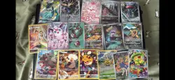 Pokemon Card Bundle Lot 17 Cards | IRs, Shinies, Full Arts, ex Cards | - Image 1