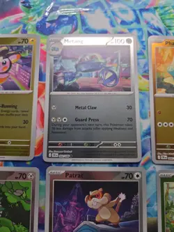 Pokemon Card Reverse Holo Bundle X8 Cards Chaos Rising - Image 4