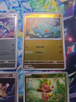 Pokemon Card Reverse Holo Bundle X8 Cards Chaos Rising - Image 5