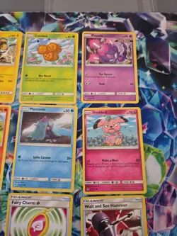 Pokemon Sun And Moon Lost Thunder Card Bundle X9 Cards - Image 3