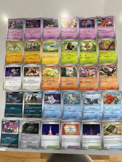 30 Card Bundle Of Chaos Rising Pokemon Cards - Image 1