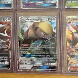 6x Pokemon TCG Sun & Moon GX card bundle - Image 3