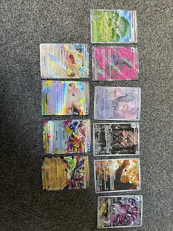 Pokemon TCG Perfect Order Card Bundle x10 Meowth ex Mega Clefable ex Near Mint - Image 1