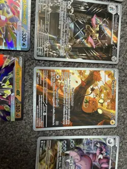 Pokemon TCG Perfect Order Card Bundle x10 Meowth ex Mega Clefable ex Near Mint - Image 5