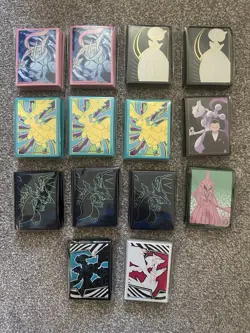 Pokemon TCG Card Sleeves Bundle x14 New and Sealed (65 Sleeves Each) - Image 1
