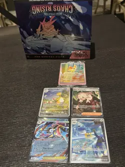 Pokemon TCG Chaos Rising Card Bundle X5 Holo Rare Cards Near Mint Near Mint NM - Image 2