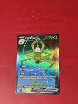 Pokemon TCG Custom Bundle - Spidops Ex 243/198 SIR - Stellar Crown Bulk 60+ Card - Image 1