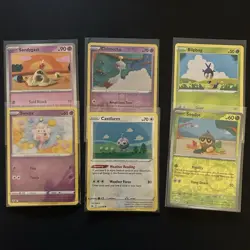 Pokemon ASAKO ITO CROCHET 6 unique card bundle English - Image 1