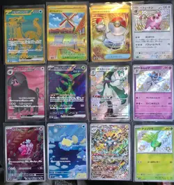 Pokemon Scarlet & Violet Era 12 Card Bundle Shinies Illustration Gold Rare Mint - Image 1