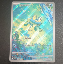 Pokemon TCG Froakie 088/086 Chaos Rising IR Full Art Holo - Near Mint - Image 1