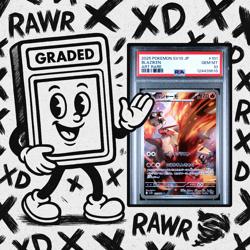 2025 POKEMON J SV10 GLORY OF TEAM ROCKET AR #01 BLAZIKEN PSA 10 Graded Card - Image 1