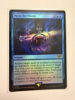 Press the Enemy (FOIL) ✅The Lord of the Rings ✅ Magic (mtg) - Image 1