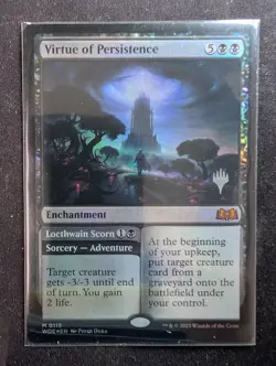 Virtue of Persistence - Foil Promo Pack - Wilds of Eldraine (MTG) - Image 1