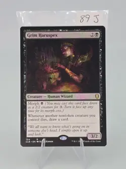Grim Haruspex CLB #754 Regular English NM MTG Human Wizard - Image 2