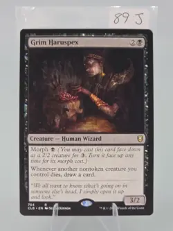 Grim Haruspex CLB #754 Regular English NM MTG Human Wizard - Image 4